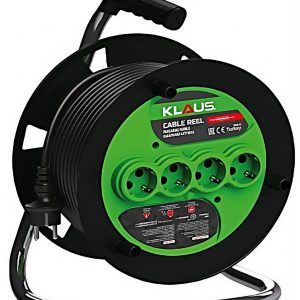 ROLĂ CABLU EXTENSIBIL CU 4 PRIZE 20M, 3x2,5mm2 KE30320