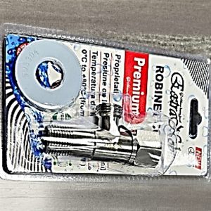 COLTARI INOX  albastru/rosu